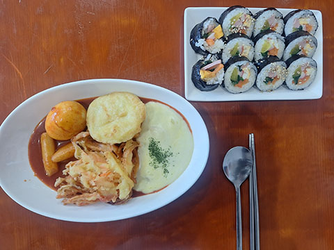 39 チーズトッポギ