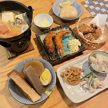 SAKE STAND とか食堂