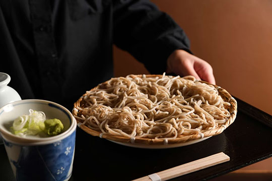 蕎麦の三心