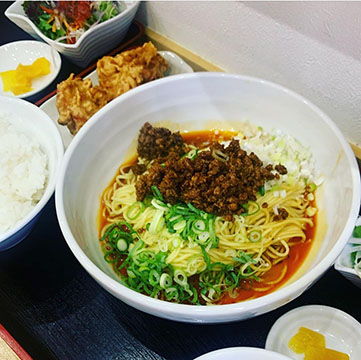 担々麺 麻婆豆腐 藤椒