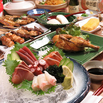 鮮魚と焼とり酒場花火