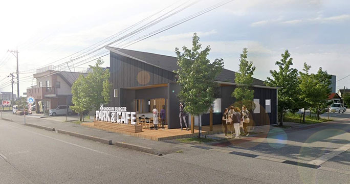 SHOGUN  BURGER  park&cafe魚津 