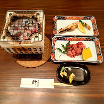 炭焼炉端 叶