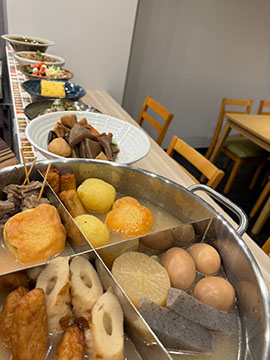 おでんと豆皿　舞ん家