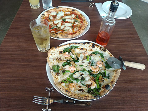 ナポリ帰りのPIZZAマニア 窯と薪
