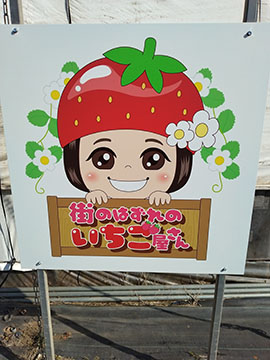 街のはずれのいちご屋さん