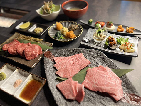 焼肉 龍牛の庭