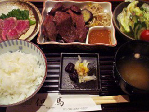 炭火焼ステーキ 但馬