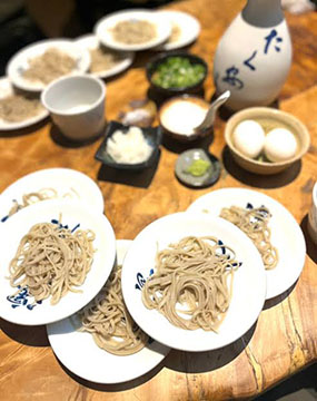 出石そば 沢庵
