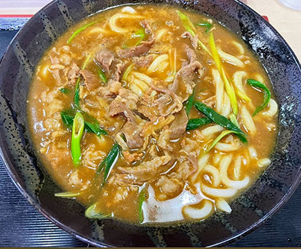 カレーうどん 花鶴