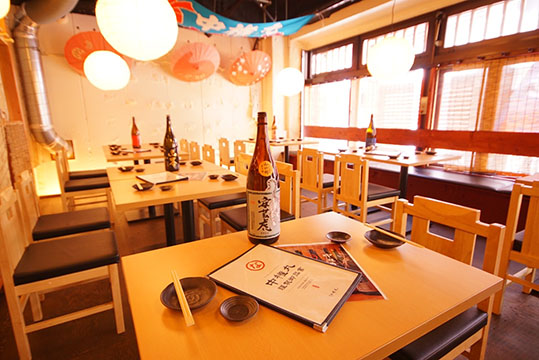 熟成魚と日本酒と藁焼き 中権丸 なんば道頓堀店