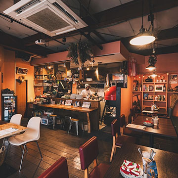 PIZZA DINER Walkig Flower