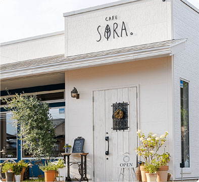CAFE SORA。