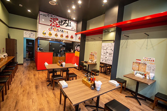 汁なし 担々麺 階杉 山口店