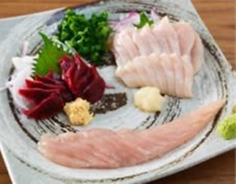 地鶏炭火焼き わはは