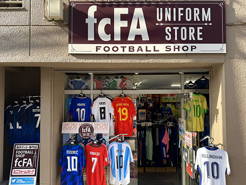 サッカーショップfcFA
