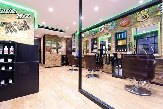 men’s salon MUA