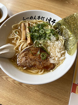 らーめん手打 ほそ乃
