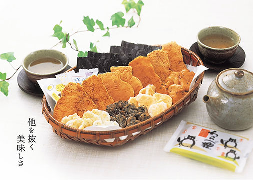 麻布十番たぬき煎餅