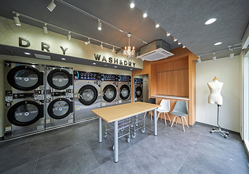 コインランドリー wish wash