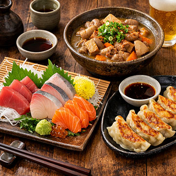 魚と煮込みと餃子酒場　三拍子